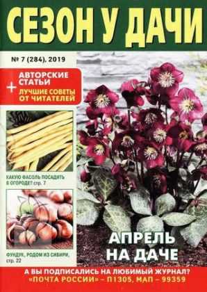 Сезон у дачи №7 апрель 2019