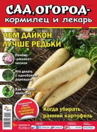 Сад огород кормилец и лекарь №12 июнь 2019