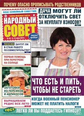 Народный совет №29 июль 2019