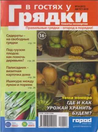 В гостях у грядки №14 август 2019