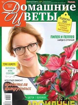 Домашние цветы №8 август 2019