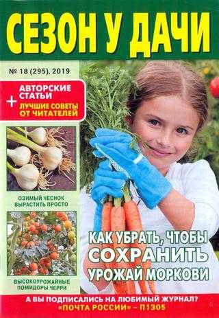 Сезон у дачи №18 сентябрь 2019