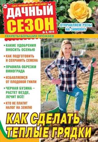 Дачный сезон №9 сентябрь 2019
