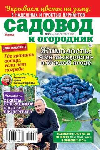 Садовод и огородник №20 октябрь 2019