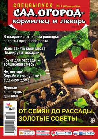 Сад огород кормилец и лекарь Спецвыпуск №1 январь 2020