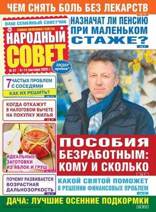Народный совет №37 сентябрь 2020