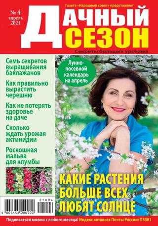 Дачный сезон №4 апрель 2021