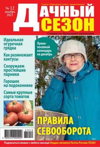 Дачный сезон №12 декабрь 2021