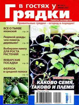 В гостях у грядки №1 январь 2022