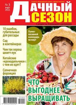 Дачный сезон №3 март 2022