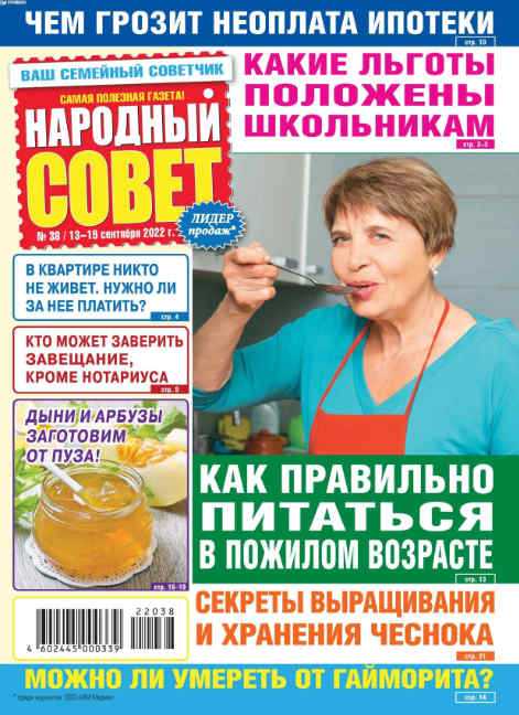 Народный совет №38 сентябрь 2022