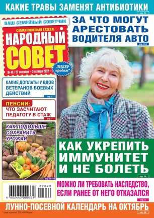 Народный совет №40 сентябрь 2022