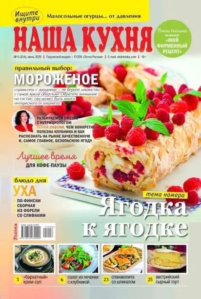 Наша кухня №6 июнь 2025