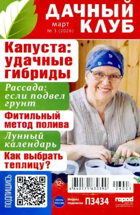 Дачный клуб №3 март 2026