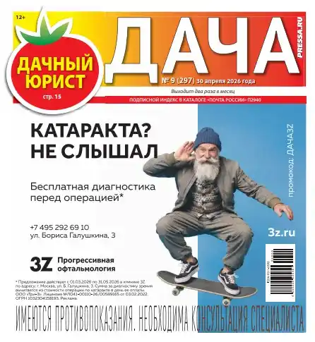 Дача №9 апрель 2026